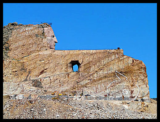 Crazy Horse in the Black Hills